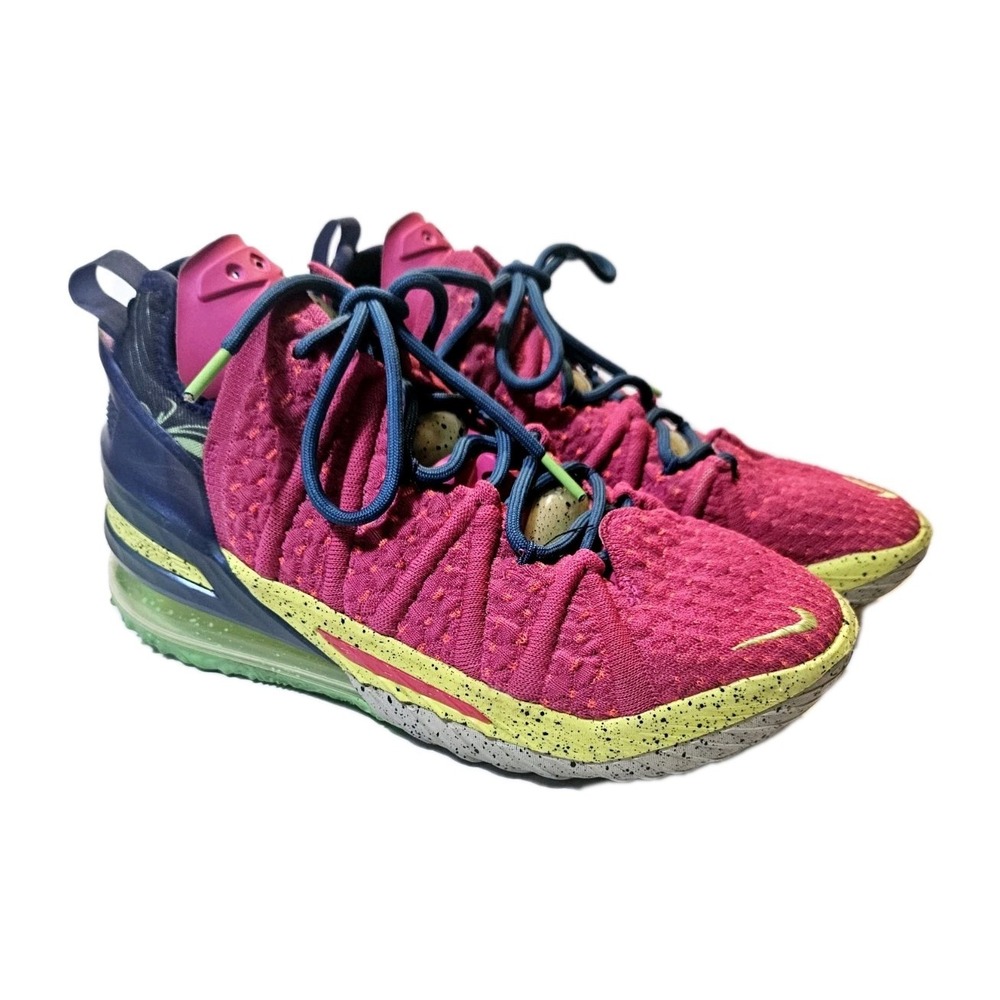 Nike Lebron 18 Los Angeles‎ by Night Pink DB8148-600 Size 6.5  Men'